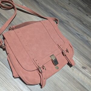 JustFab Blush Crossbody Bag